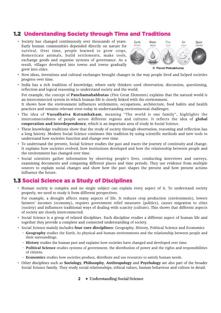 Arihant All in One Social Science (Understanding Society: India and Beyond – Part I) Class 9 for CBSE Exam 2026-27 | NCERT Based Complete Theory, Practice Exercises, CBQs, Sample Papers & Mind Maps