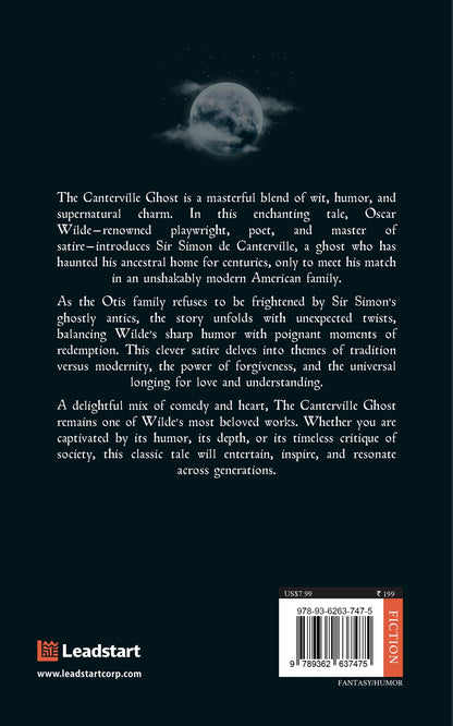 The Canterville Ghost by Oscar Wilde [Premium Paperback] Classic Novels For Teenagers | Horror Story Books | Oscar Wilde Books | Fantasy Fiction Books | Horror Novels | Story Books for Kids 12-15