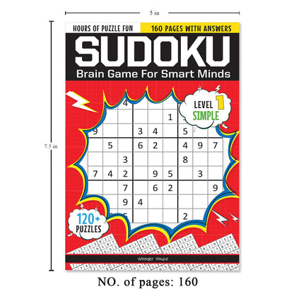 Sudoku - Brain Games for Smart Minds: Box Set of 3 | Logic Building & Critical Thinking for Kids | Ages 6–10 | 6 Hours of Fun