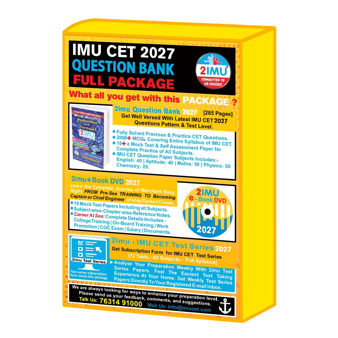IMU CET 2027 Question Bank Including Test Series Subscription - 2027 (A Complete Prep Kit) (2imu Books)