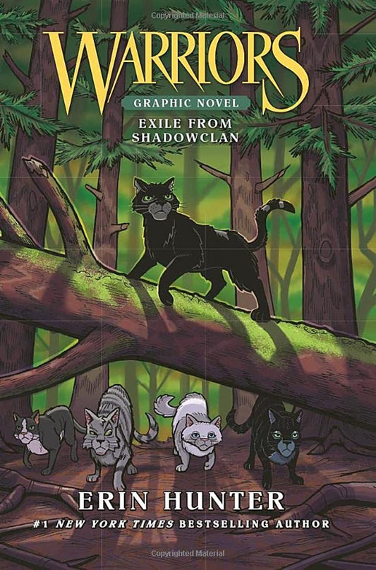 WARRIORS: EXILE FROM SHADOWCLAN book cover