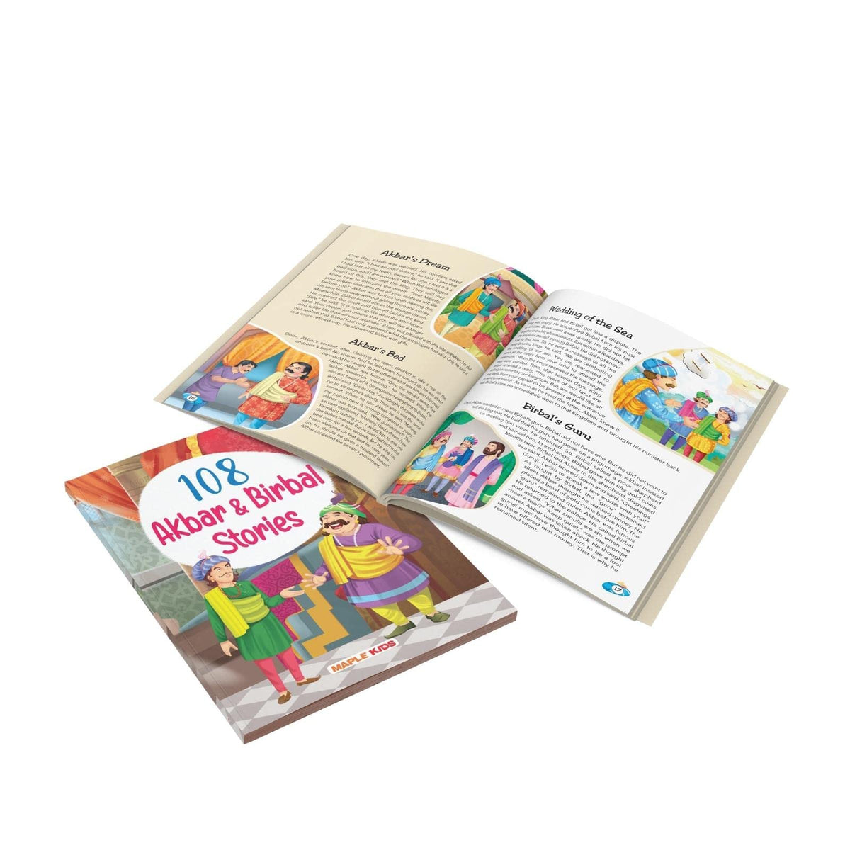 108 Akbar Birbal Stories (Illustrated) - Story Book for Kids - Classic Tales of India - Bedtime Stories 3 Years to 10 Years Old - English Short Stories for Children - Read Aloud to Infants, Toddlers