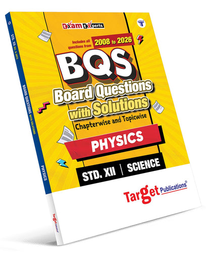 Std 12 Science Board Chapter Wise Questions with Solutions for 2027 Exam | Physics HSC Topic Wise Board Question Bank (2008 to 2026) Maharashtra Board (Exam Experts)