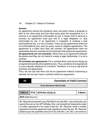Scanner CA Foundation | Paper-2: Business Laws| For Sept.26 & Jan.27 Exams | Solved Papers with PYQs (Included May 26 Questions) | Shuchita Prakashan: 1 (Scanner Series)