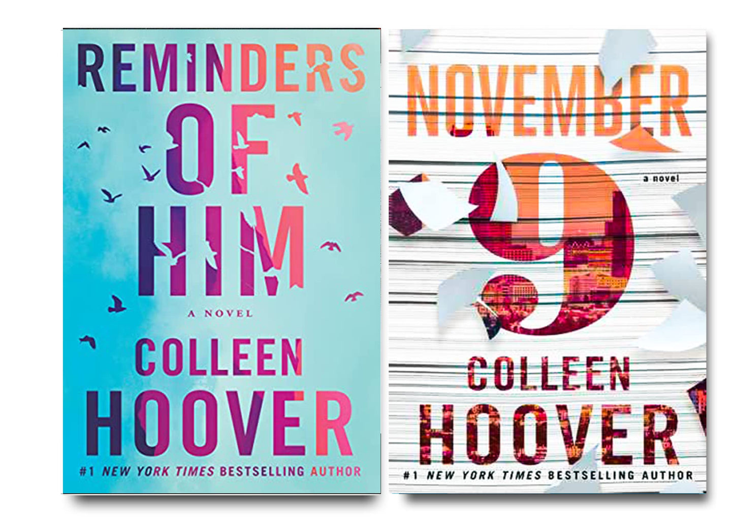 Colleen Hoover 2-Book Collection – Reminders of Him & November 9