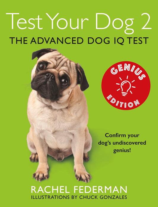 TEST YOUR DOG 2: GENIUS EDITION book cover