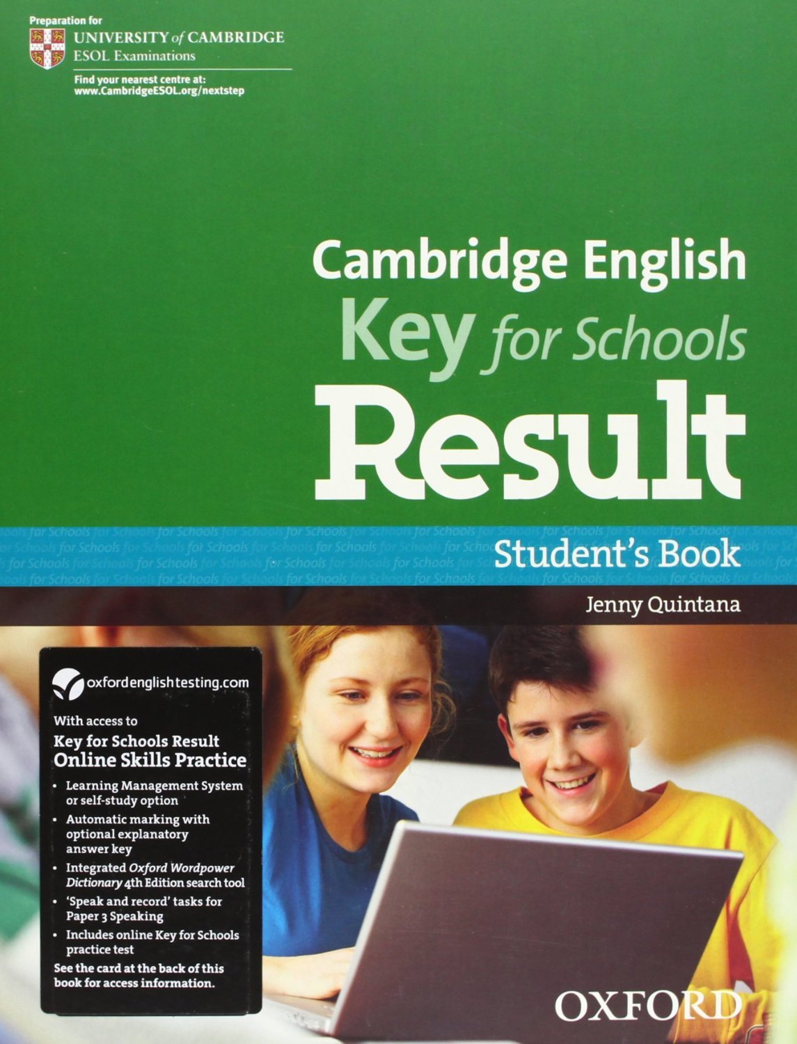 Cambridge English Key for Schools Result : Students Book book cover