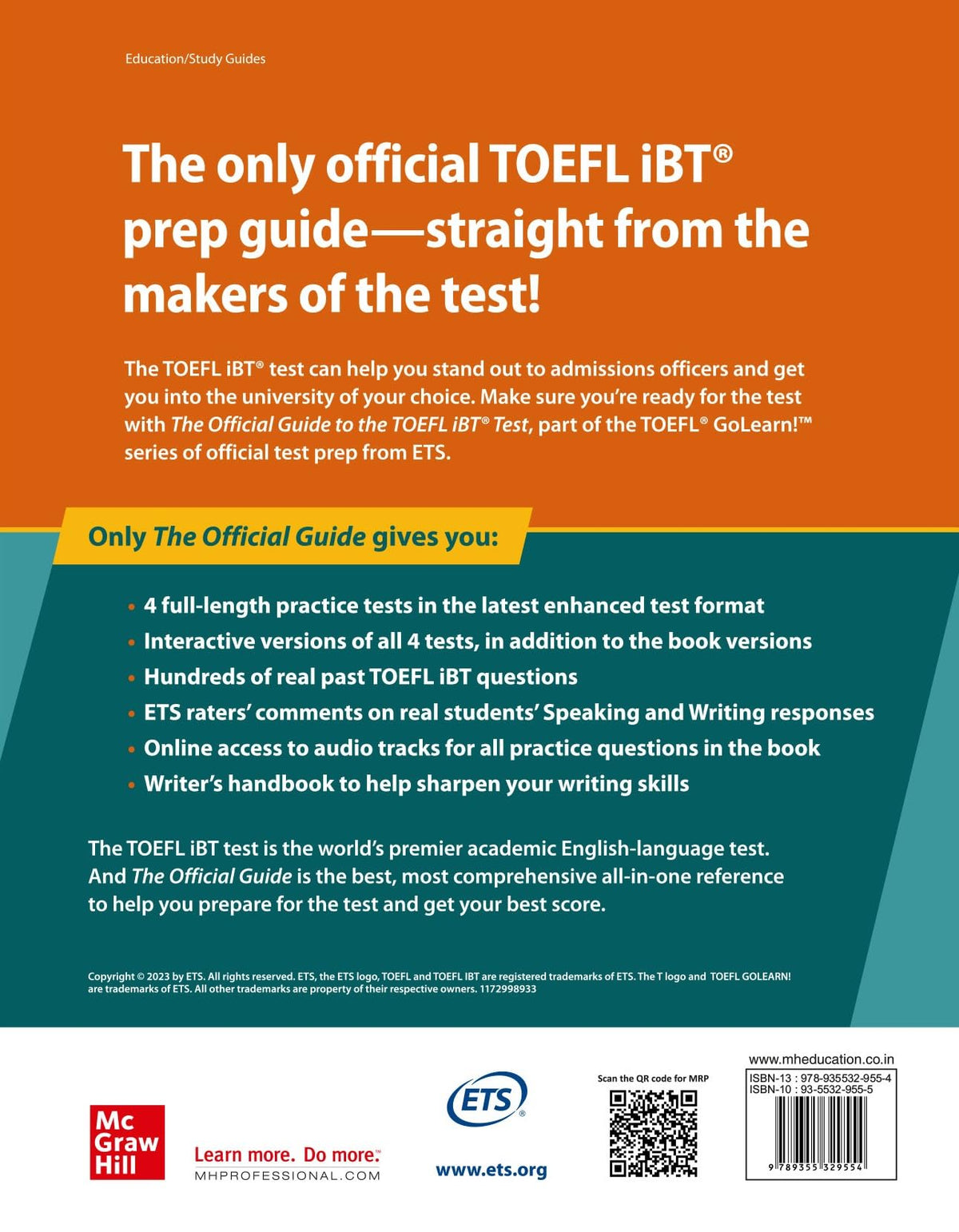 The Official Guide to the TOEFL iBT Test, 7th Ed.