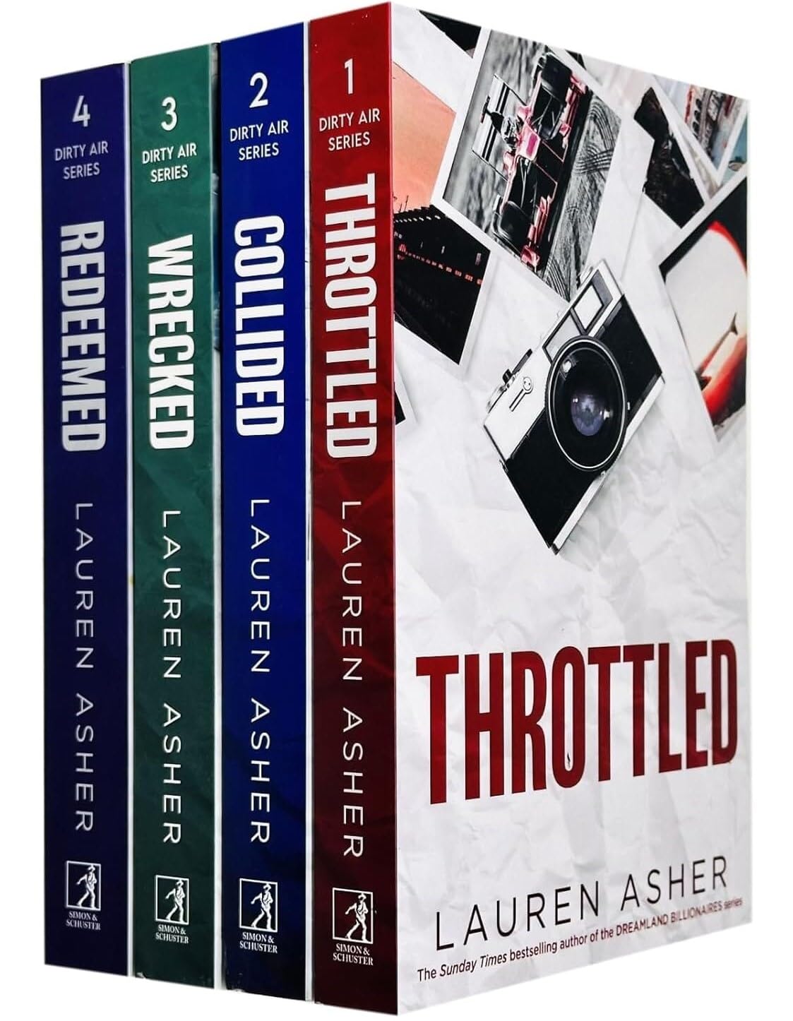 The Dirty Air Series Book 1-4 By Lauren Asher 4 Books Collection Set