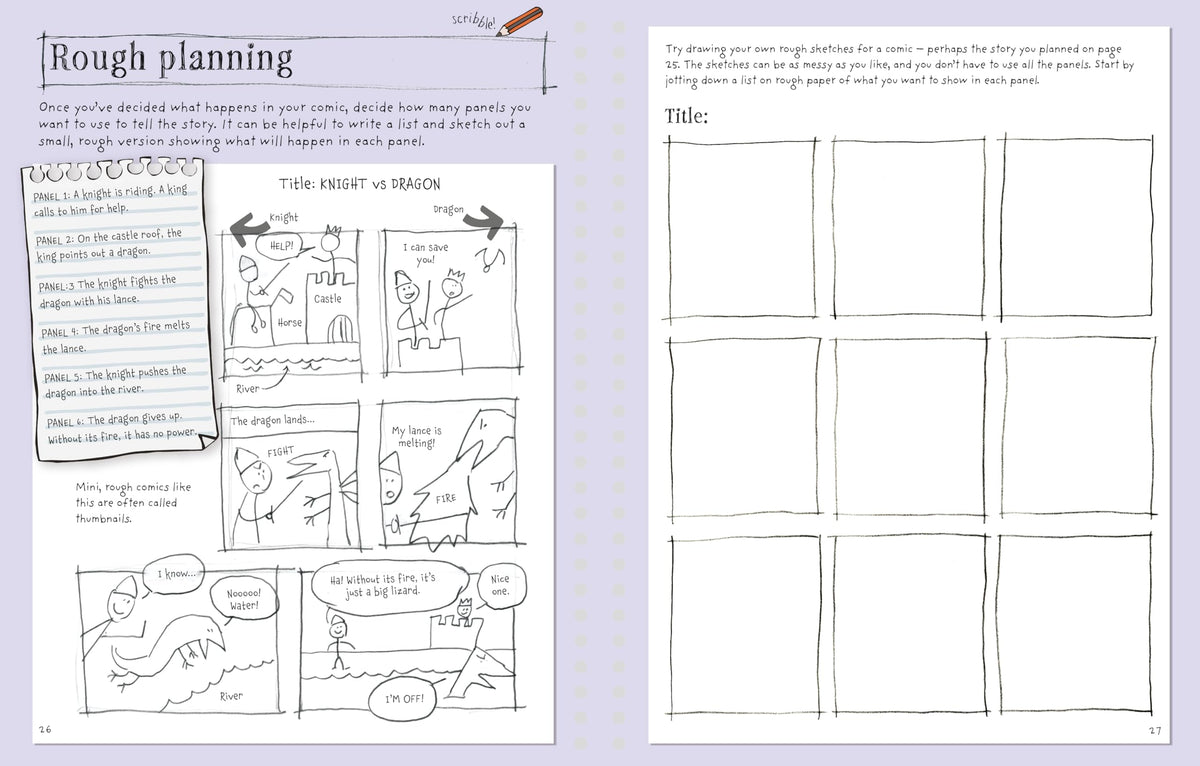 Write And Draw Your Own Comics Stowell, Louie and Various Stowell, Louie and Various Stowell, Louie and Various Stowell, Louie and Various (Write Your Own)