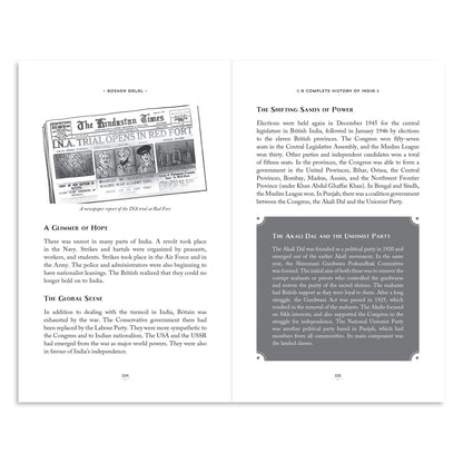 A Complete History of India, One-stop introduction to Indian history for Children: From Harappa Civilization to the Narendra Modi government