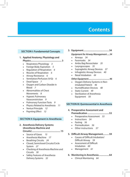 Short Textbook of Anesthesia, 7/E for MBBS Students and MD/DA/DNB Aspirants | 9 Sections, Recent Drugs, Equipment and Ventilation Modes with Latest AHA CPR Guidelines
