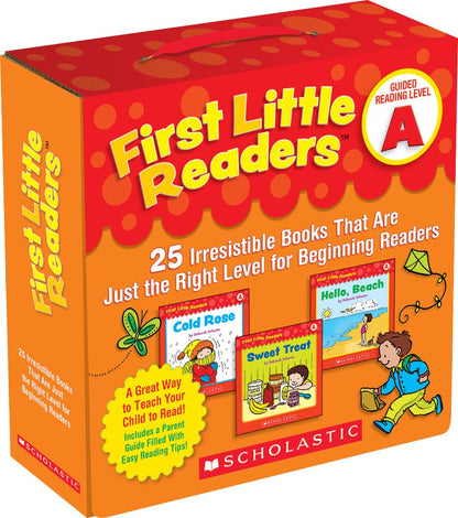 First Little Readers Parent Pack: Guided Reading Level A: 25 Irresistible Books That Are Just the Right Level for Beginning Readers 
