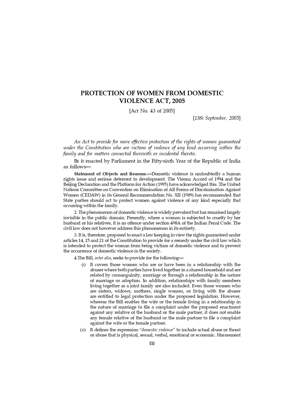 Lawmann's Protection of Women from Domestic Violence Act, 2005 with DV Rules, Live in Relationship | Bare Act with Comments