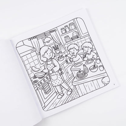 The Hummingbird Cozy Moments: A Cozy Coloring Book for All Ages Featuring Family, Friendship, Mother-Daughter Scenes, Hygge, Slow Living & Heartwarming Everyday Rituals (Cozy Travel Book Series)