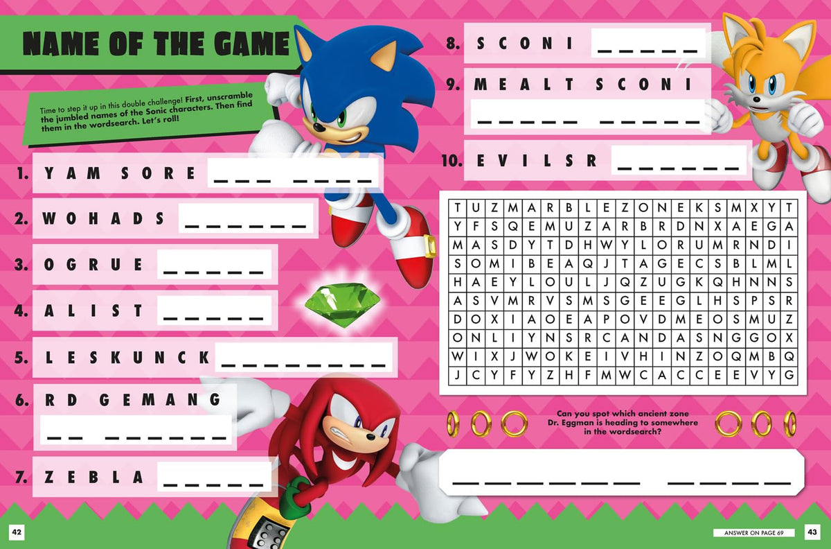 Sonic the Hedgehog Annual 2025: Brand New for 2024, the ideal action-packed gift for fans of the Sonic games, films and TV shows!