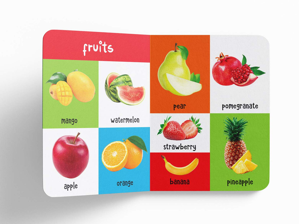 My First 100 Food We Eat For Kids | Ages 0–5 Years | Early Learning | Padded Board Book | Fruits | Vegetables | Meals | Snacks | Vocabulary Building | Toddlers & Preschoolers | Latest Edition