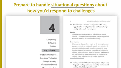Leadership Interview Questions You’ll Most Likely Be Asked: 250 Real-Life Scenario Questions, Answers for Managers and Executives
