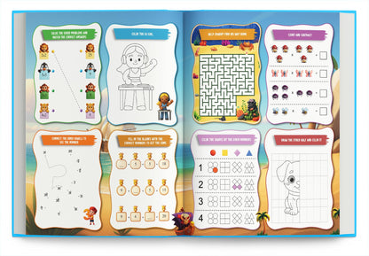 Activity Book for 5 Year Old | Best Selling 1001 Brain Booster Books for 5+ Year Old Children | Kids Activity Book - Puzzles, Mazes, Colouring, Dot-To-Dot, Matching, Seek & Find, Spot the Difference