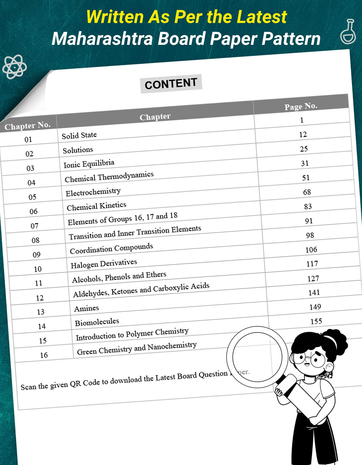 Std 12 Science Board Chapter Wise Questions with Solutions for 2027 Exam | Chemistry HSC Topic Wise Board Question Bank (2008 to 2026) Maharashtra Board (Exam Experts)
