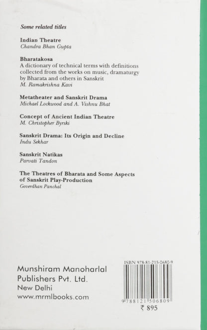The Natyasastra: English Translations With Critical Notes
