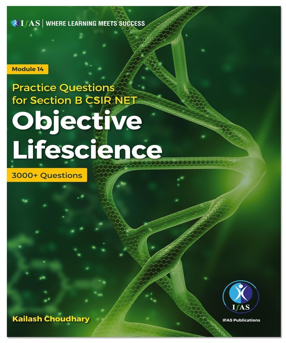 CSIR NET Life Science Books 2026 - Complete Study Material Set (7 Books) | CSIR NET JRF Life Sciences Fundamental & Practice Notes for NTA CSIR NET, GATE, SET & BARC | IFAS