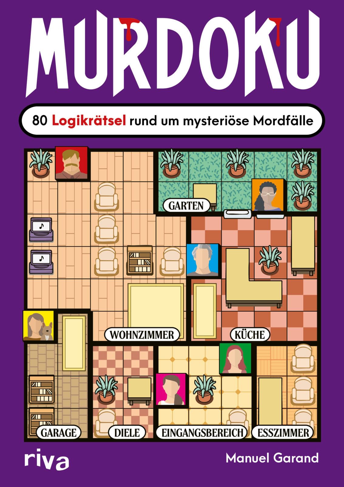 Murdoku: 80 Logikrätsel rund um mysteriöse Mordfälle | Löse spannende Kriminalfälle mit Sudoku und Logicals. Kniffliges Geschenk für True-Crime-Fans und Rätselliebhaber zu Geburtstag