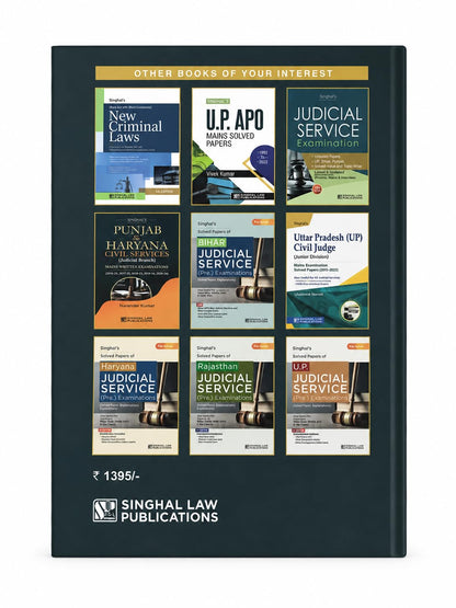 Singhal’s MCQs for All India Bar Examination (AIBE) 2026-27 | Previous Solved Papers with Detailed Explanations | 9000+ MCQs | Updated with BNS 2023, ... & Legal Updates as per BNS/BNSS/BSA 2023)