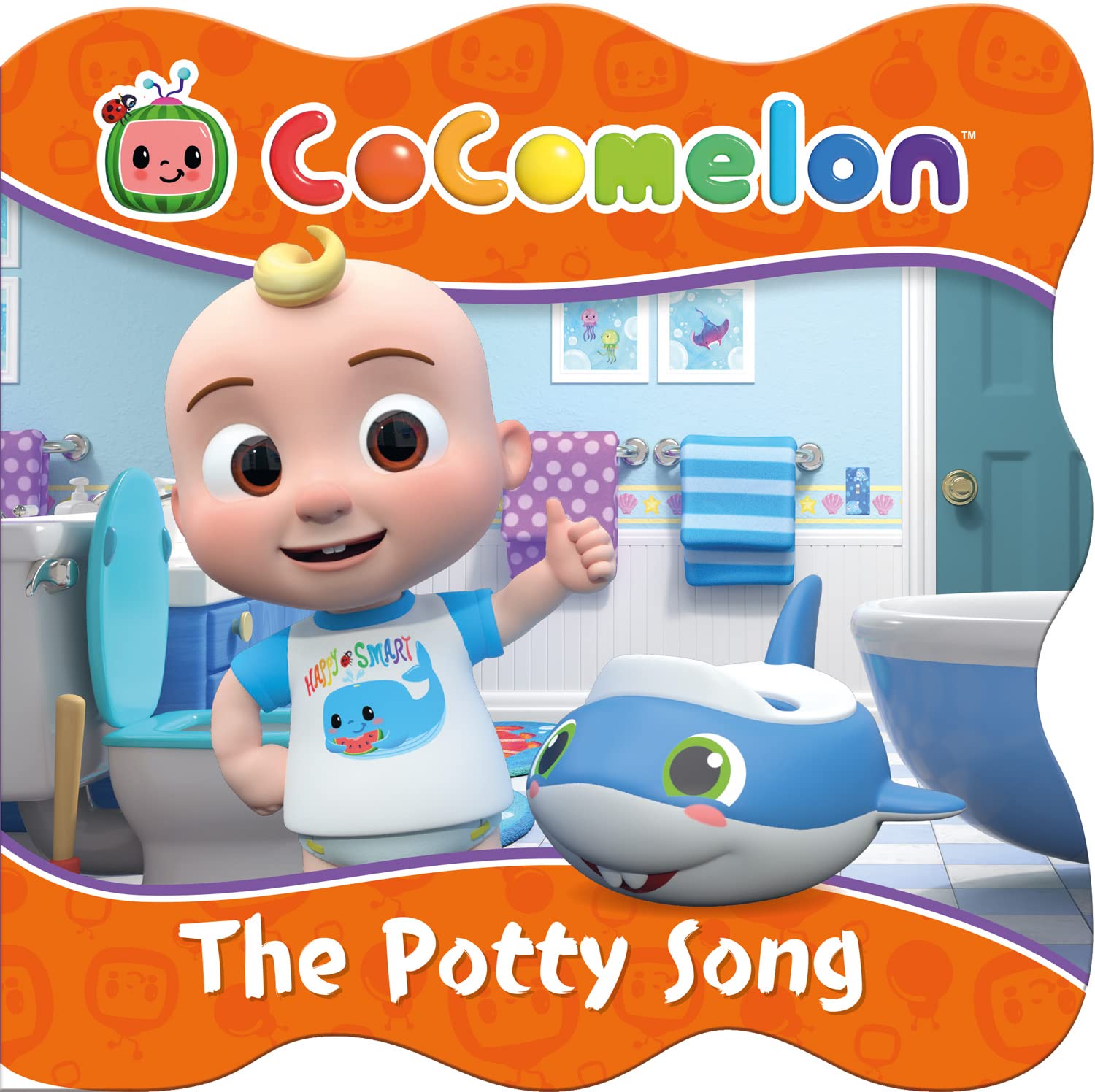 OFFICIAL COCOMELON SING-SONG: THE POTTY SONG book cover