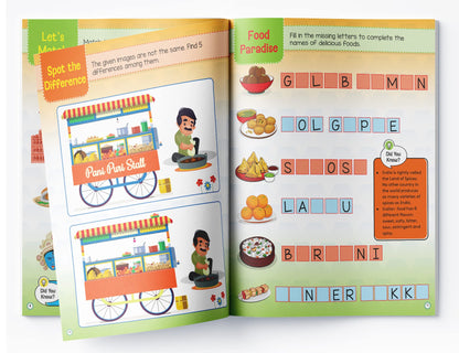 India: Fun Activity Book for Children | Explore Culture, Monuments, Festivals & Maps | Ages 5–10 | 3+ Hours of Interactive Learning and Discovery