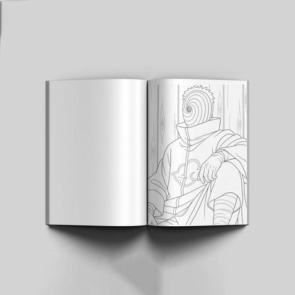 Anime colouring book | Best for kids gift | specially for boys | Birthday Gifts For Boys and girl