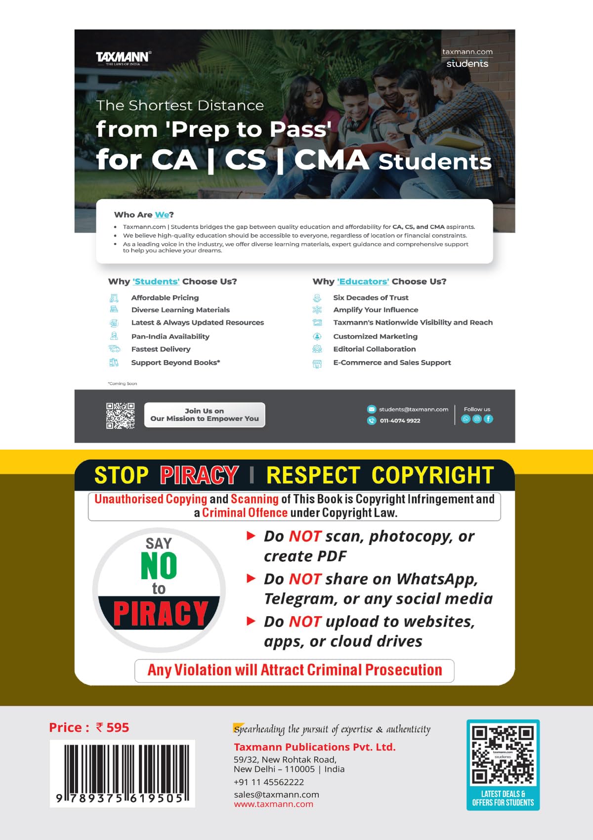 Taxmann's CRACKER for Company Law & Practice (Paper 2 | Company Law) – Turns the Companies Act 2013 into Exam-Ready Answers—Featuring Past Questions for CS Executive | Dec. 2026/June 2027 Exams