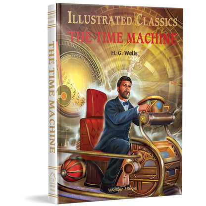 Time Machine: Illustrated Abridged Children Classics English Novel With Review Questions(Hardback)
