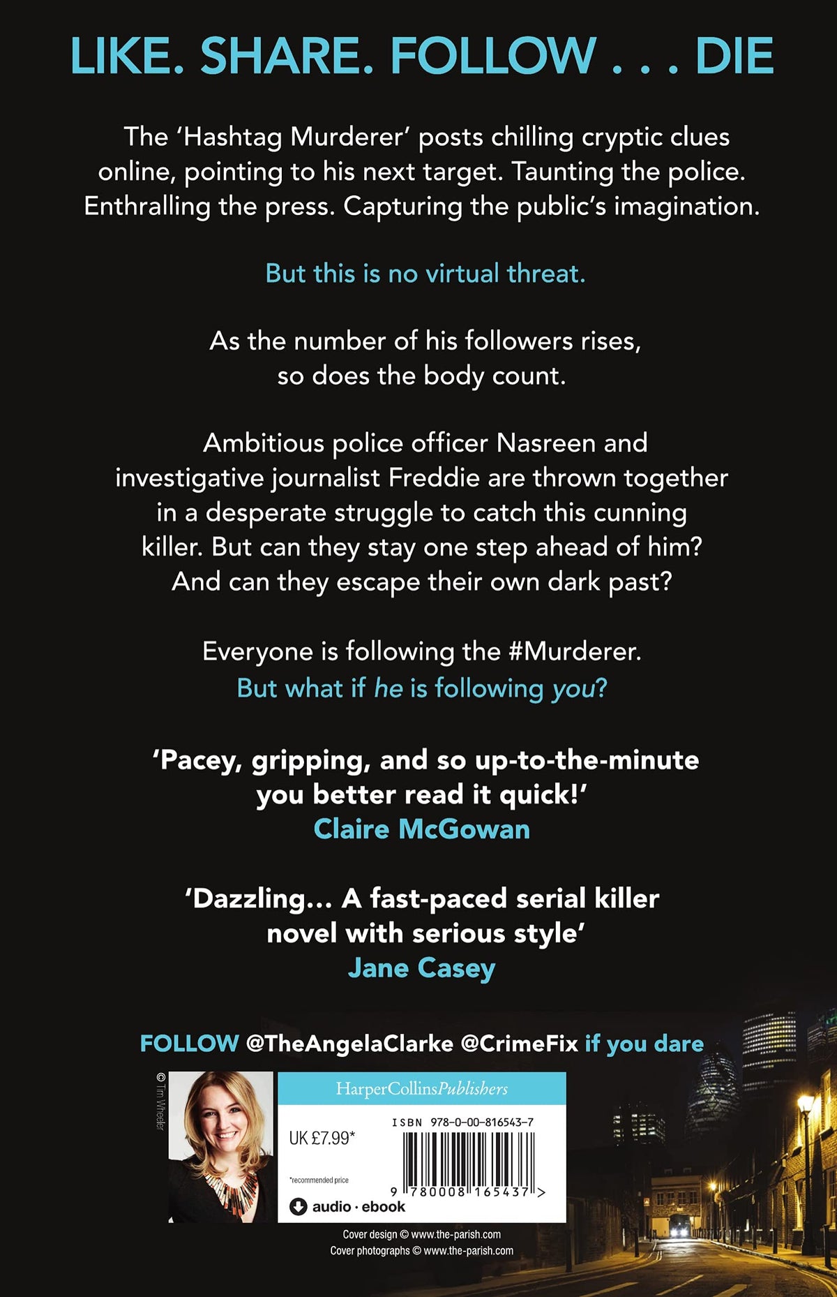 Follow Me: The bestselling crime novel terrifying everyone this year (Social Media Murders 1)