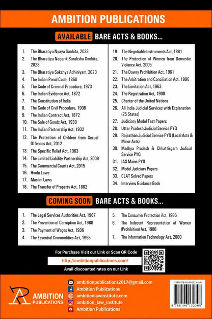 Bare Act Muslim Laws – 2026 Edition | Muslim Personal Law, Dissolution of Muslim Marriages Act, Muslim Women Protection Acts, Waqf Laws & Recent Amendments