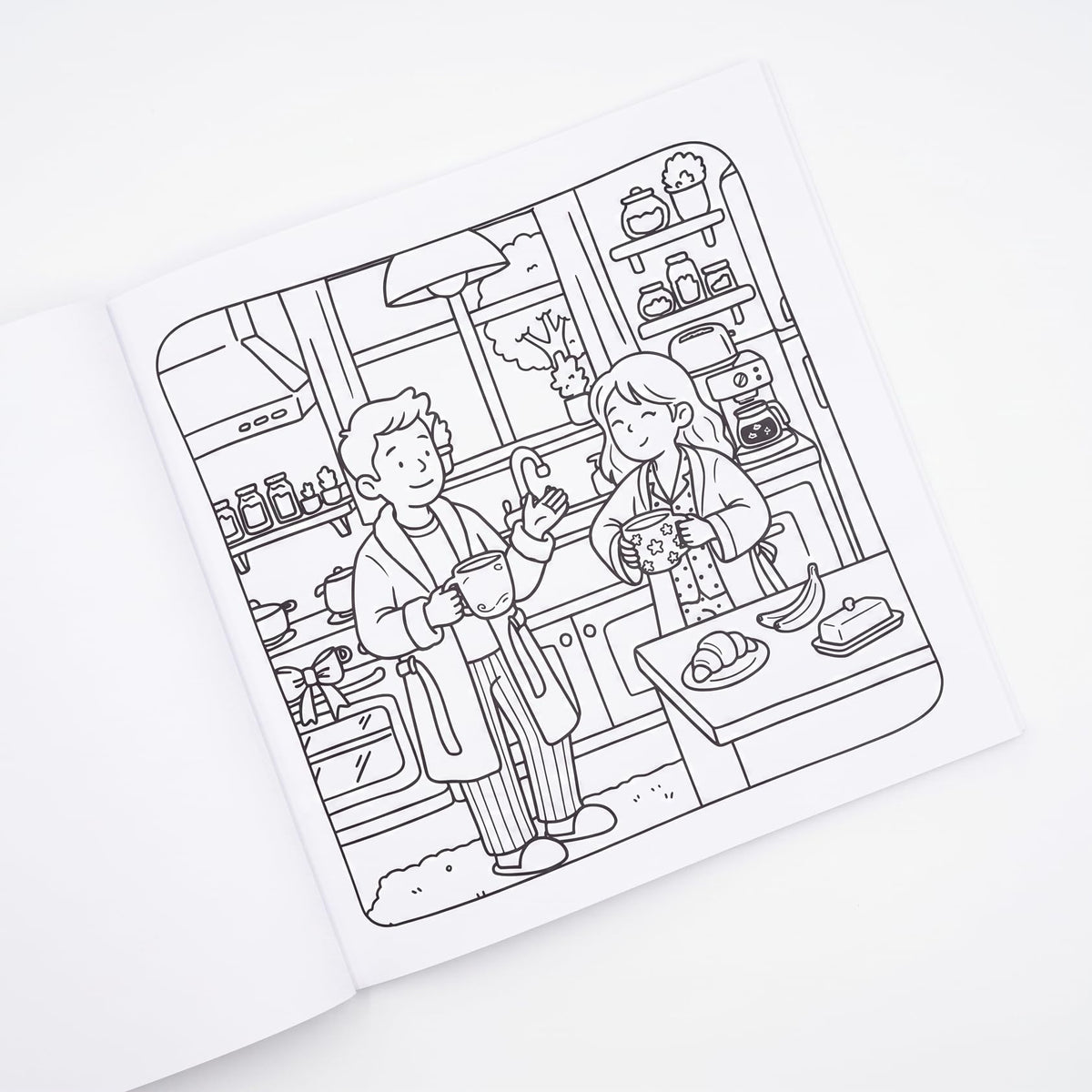 The Hummingbird Cozy Moments: A Cozy Coloring Book for All Ages Featuring Family, Friendship, Mother-Daughter Scenes, Hygge, Slow Living & Heartwarming Everyday Rituals (Cozy Travel Book Series)