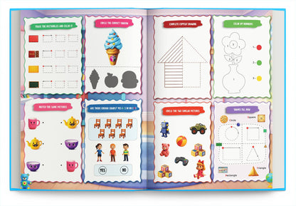 Activity Book for 4 Year Old | Best Selling 1001 Brain Booster Books for 4+ Year Old Children | Kids Activity Book - Puzzles, Mazes, Colouring, Dot-To-Dot, Matching, Seek & Find, Spot the Difference