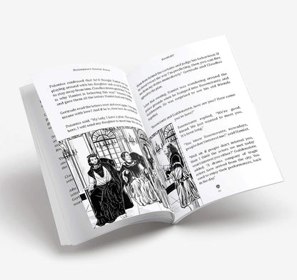 Hamlet : Shakespeare’s Greatest Stories For Children (Abridged and Illustrated) With Review Questions And An Introduction To The Themes In The Story