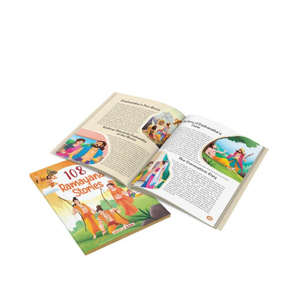108 Ramayana Stories (Illustrated) - Story Book for Kids - English Short Stories - Epic of India - Bedtime Children Stories - 3 to 10 Years Old Children - Read Aloud to Infants, Toddlers