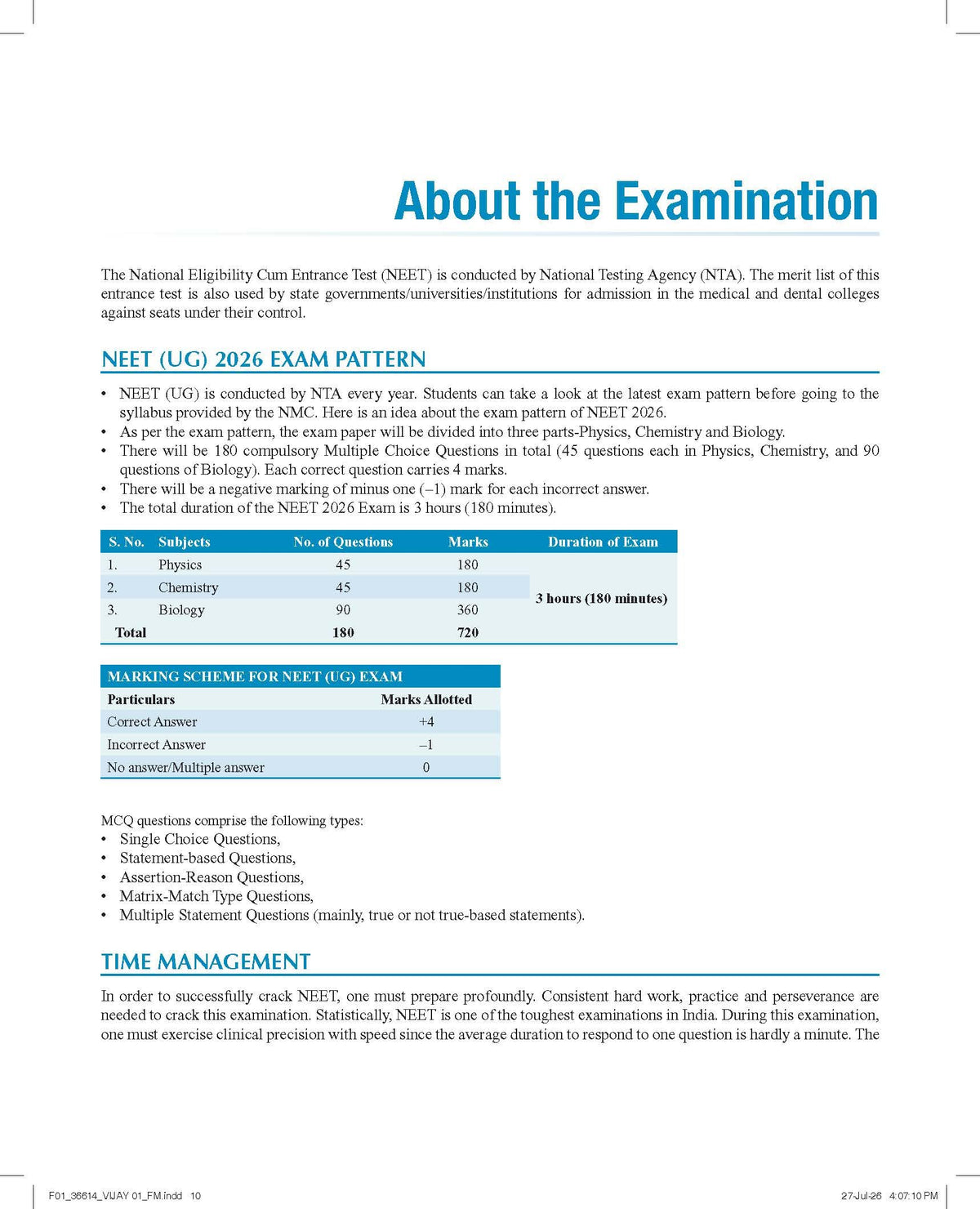 Pearson Objective Biology for NEET - Vol - II 2027 | Includes 2026 NEET cancelled paper & re exam paper | 9500 + MCQs| 2 mock test paper|NEET and NCERT curriculum