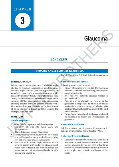 Ophthalmology Clinics-I for Postgraduates, 2/E for MS, MD and DNB Ophthalmology Residents | 32 Long Cases and 48 Short Cases with Clinical Approach, Differential Diagnosis and Instruments Chapter: 1