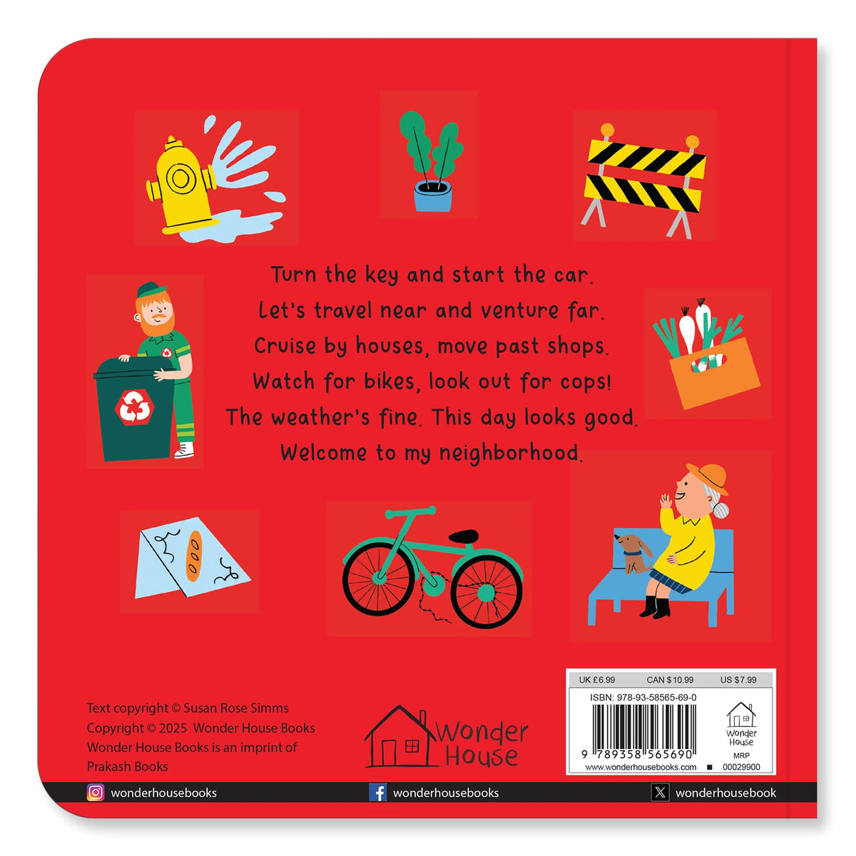 In My C Up, Down And All Around The Town – Interactive Board Book For Kids | Ride Through The Neighborhood With Fun Rhymes, Bright Pictures & ... For Toddlers & Preschoolers | Ages 2–5 Years