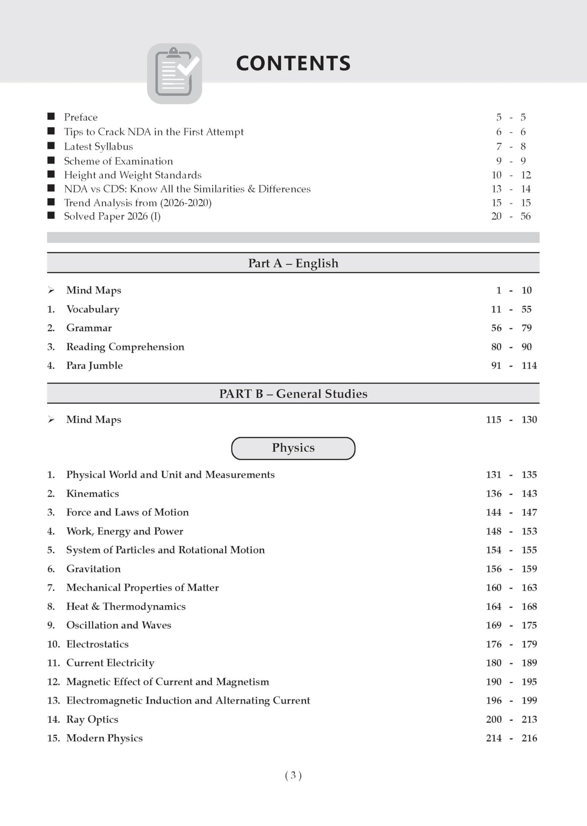 Oswaal NDA/NA GAT 13 Years’ Chapter-wise & Topic-wise Solved Papers English Medium | General Ability Test (English & GK) | 2014-2026 | 2600+ Questions | With Oswaal AI | For 2026-27 Exams