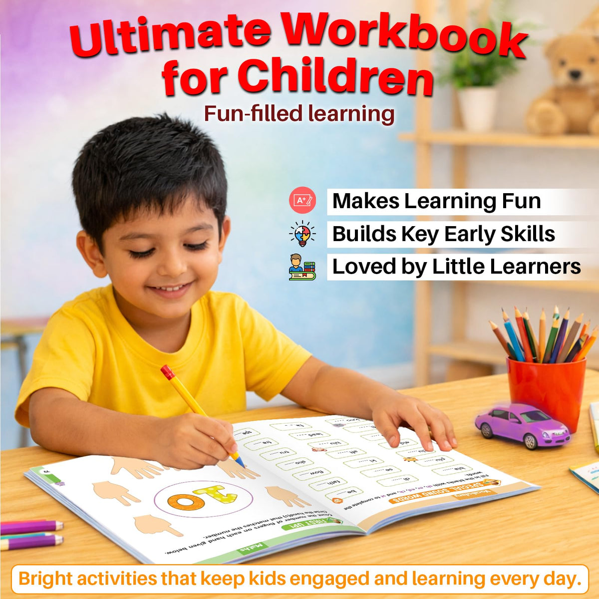 The Ultimate Workbook for Children 5-6 Years Old