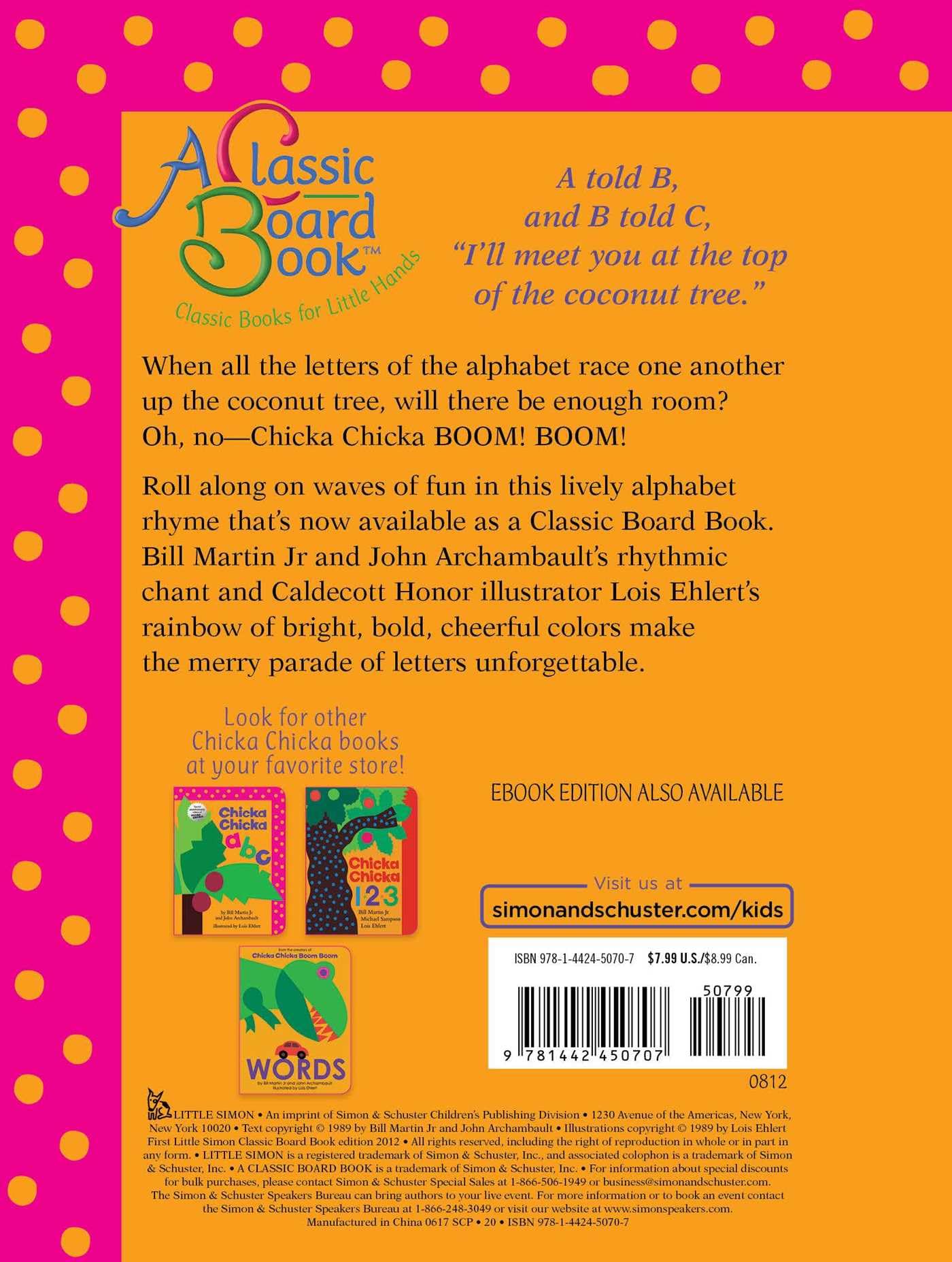 Chicka Chicka Boom Boom (Board Book)