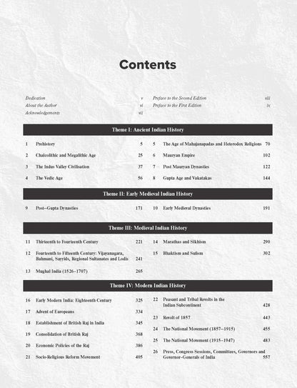 Indian History, 2e for UPSC 2026 by Abhishek Mishra | Chapter-wise 14 Years Online Prelims & Mains PYQs (2013-26) | 100+ Author Videos | 5-Themes-in-1: Ancient, Early-Med, Med, Modern, Art & Culture