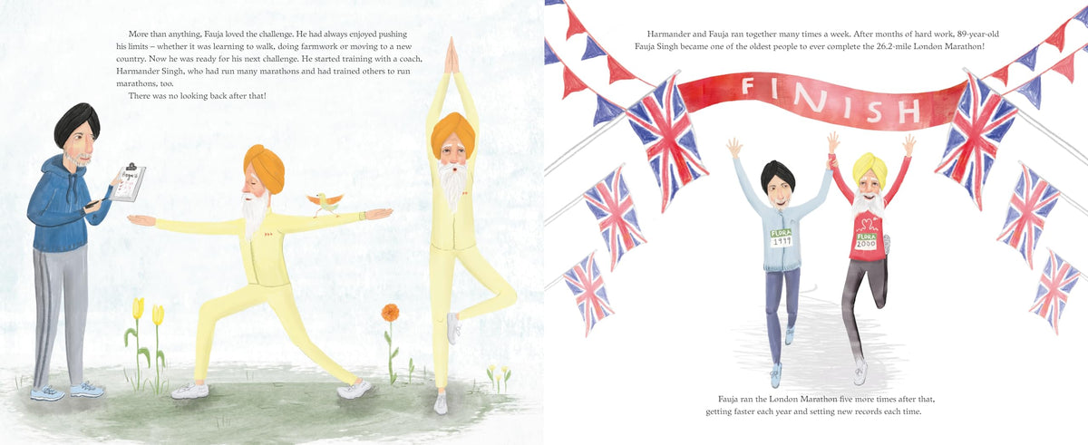 Fauja Singh Keeps Going: The Inspirational True Story of the Oldest Person to Ever Run a Marathon