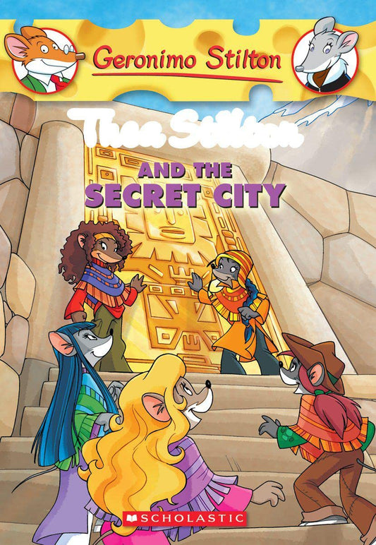 Thea Stilton and The Secret City (Geronimo Stilton): 4: 04 by Geronimo Stilton (Author) book cover