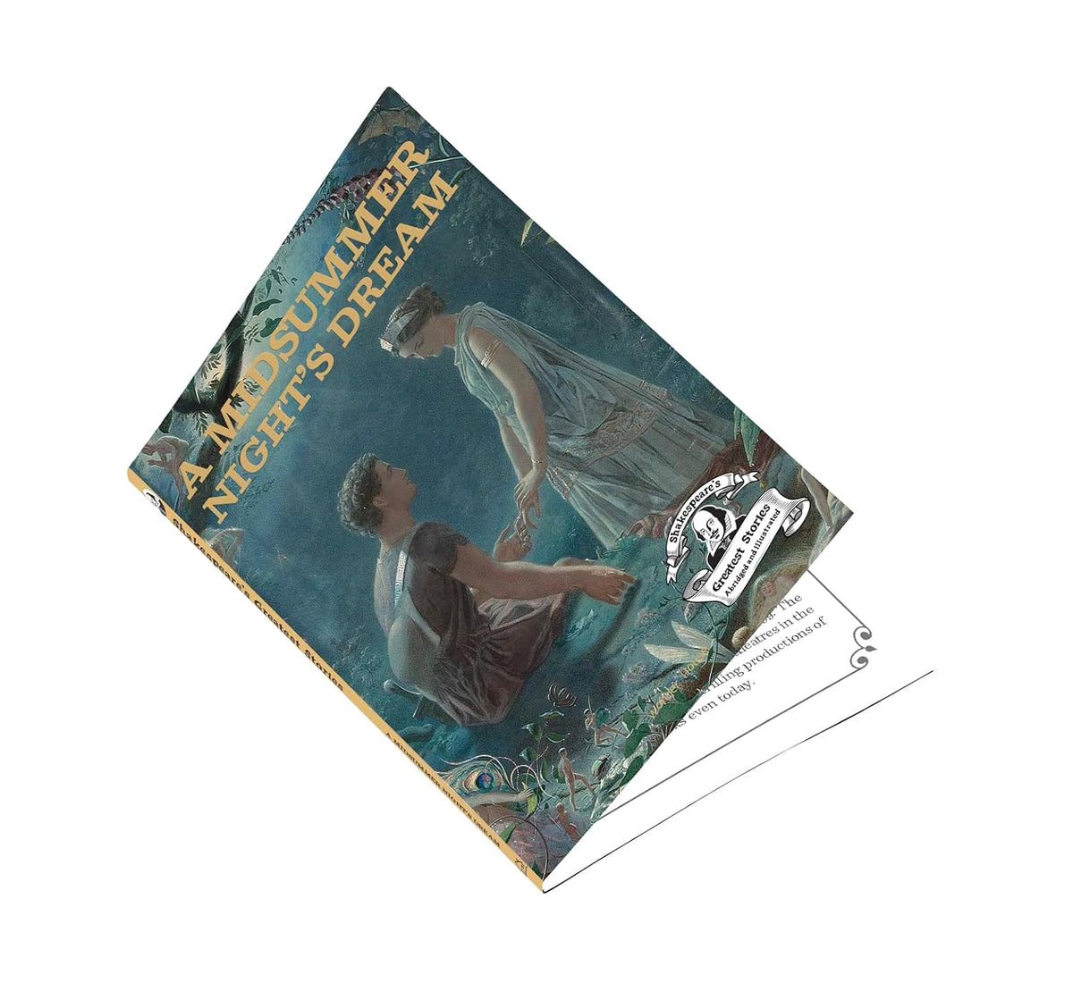 A Midsummer Night's Dream : Shakespeare’s Greatest Stories (Abridged and Illustrated) With Review Questions And An Introduction To The Themes In The Story