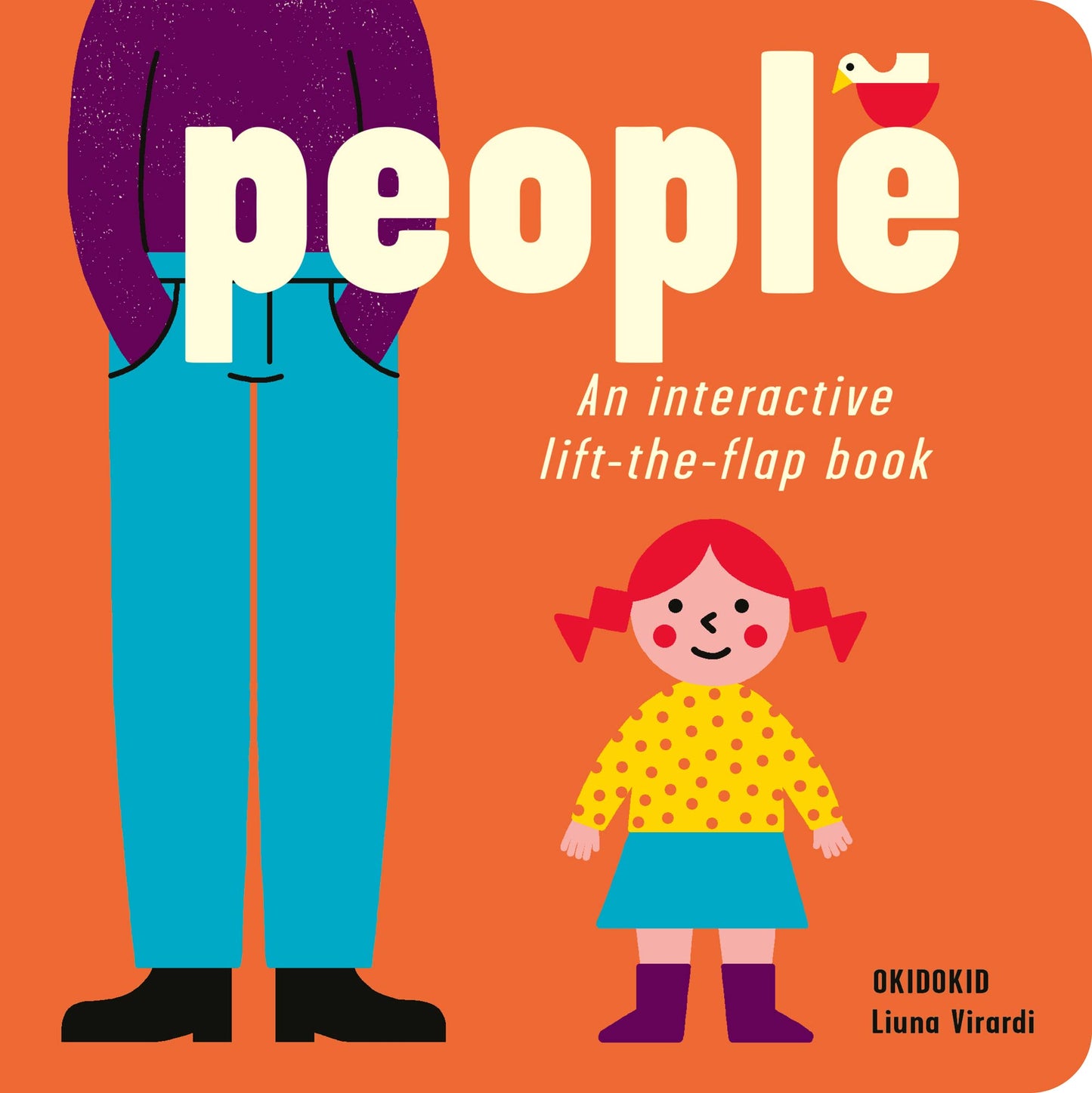 People: An Interactive Lift-the-Flap Book (OKIDOKID Opposites) book cover